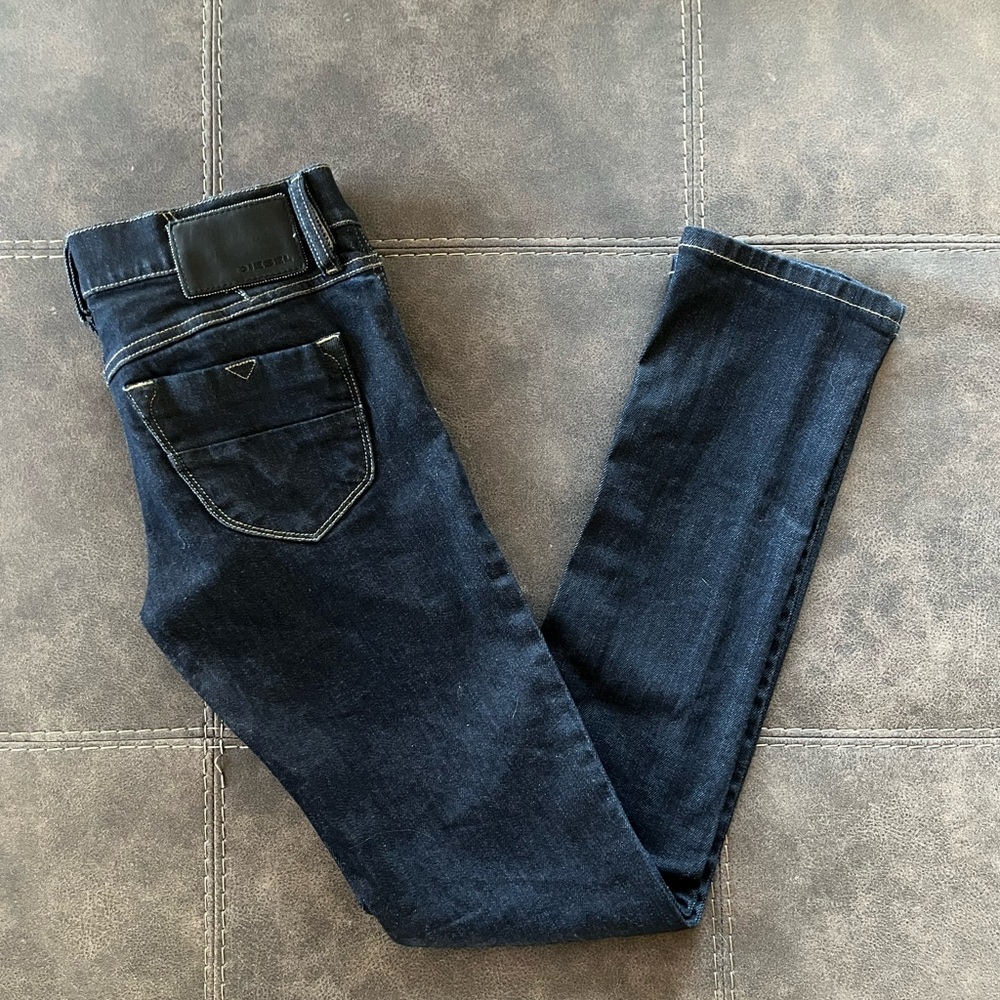 Diesel Livy Dark Blue Denim Jeans